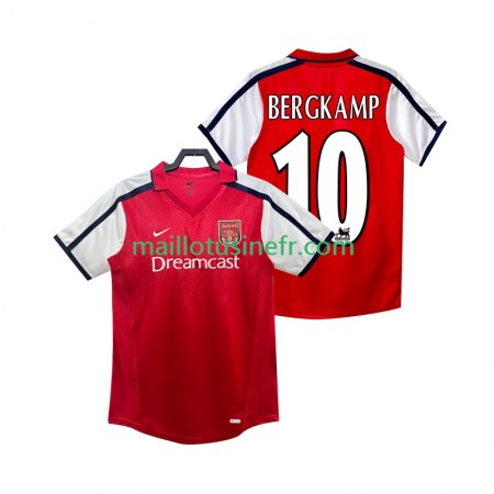 Maillot de Foot Arsenal BERGKAMP 10 2001 Domicile Retro 2002 Maillot de Foot Arsenal BERGKAMP 10 2001 Domicile Retro 2002
